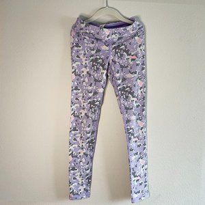 Ivivva Camo Purple/Gray/Pink Rhythmic Tight